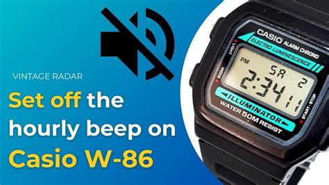 how to switch off alarm on casio watch|casio watch beeps every hour.